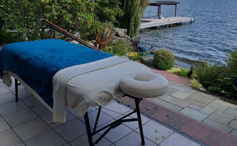Outdoor Massage at Home